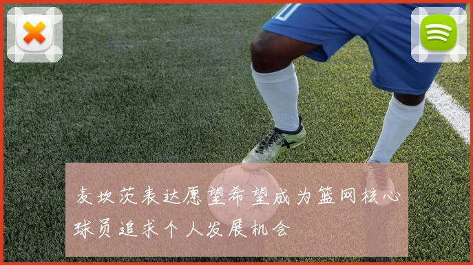 麦坎茨表达愿望希望成为篮网核心球员追求个人发展机会